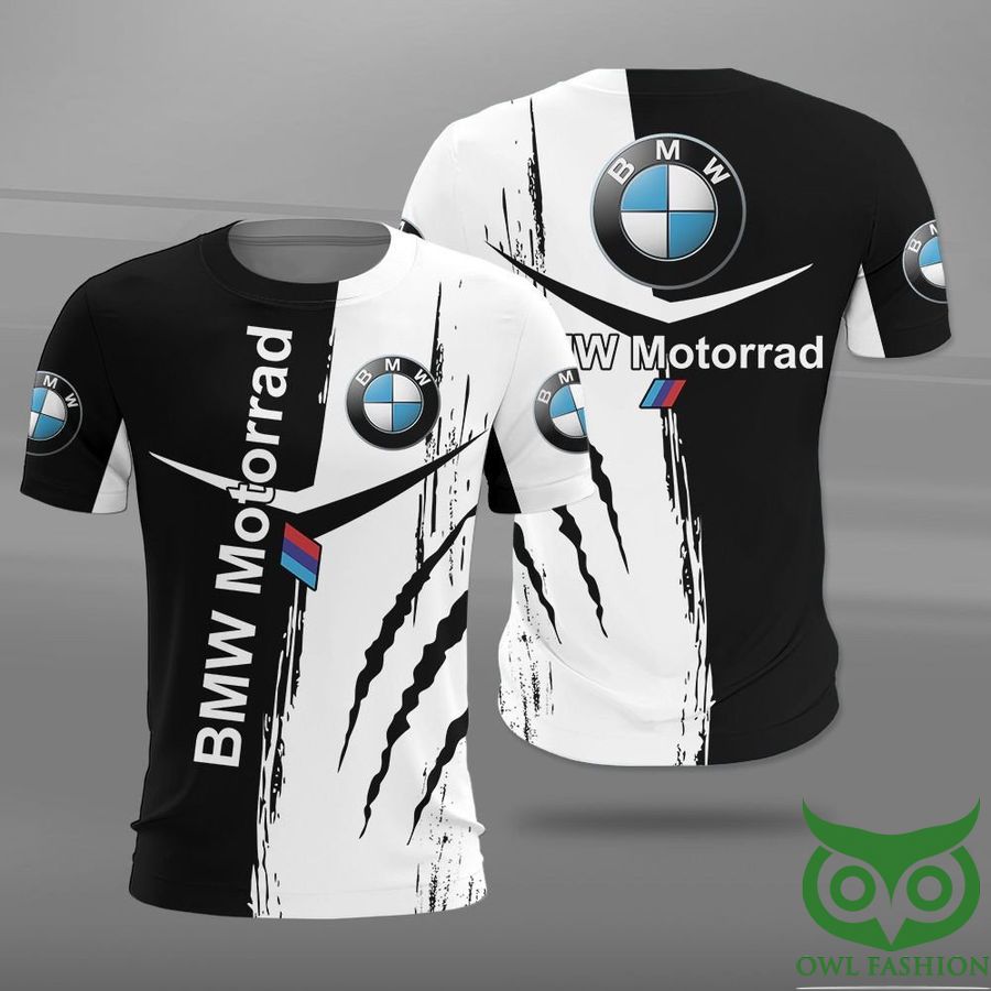 o2R7FVXj 142 BMW Motorrad Black and White 3D Shirt