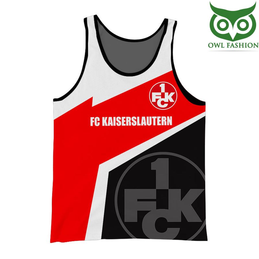 174 FC Kaiserslautern red white 3D Full Printing Hawaiian Shirt Tshirt Hoodie