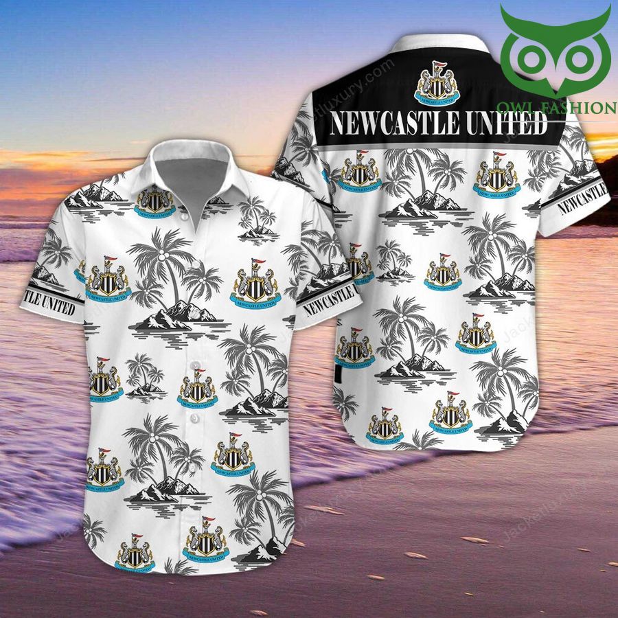 Newcastle United Football Club Tropical Short Sleeve Aloha