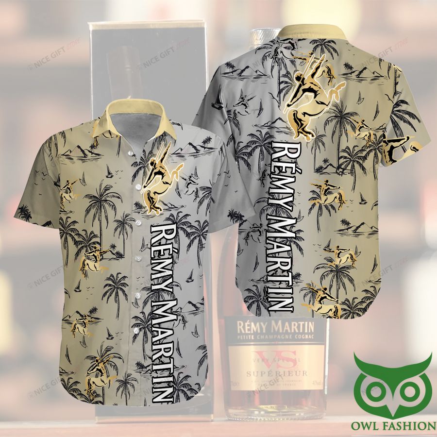 Remy Martin Coconut Palm Tropical Hawaiian Shirt