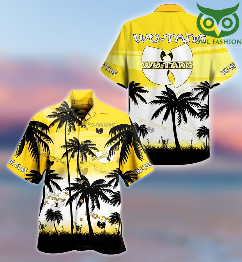 106 Wu tang Clan Music Palm Hawaiian Shirt