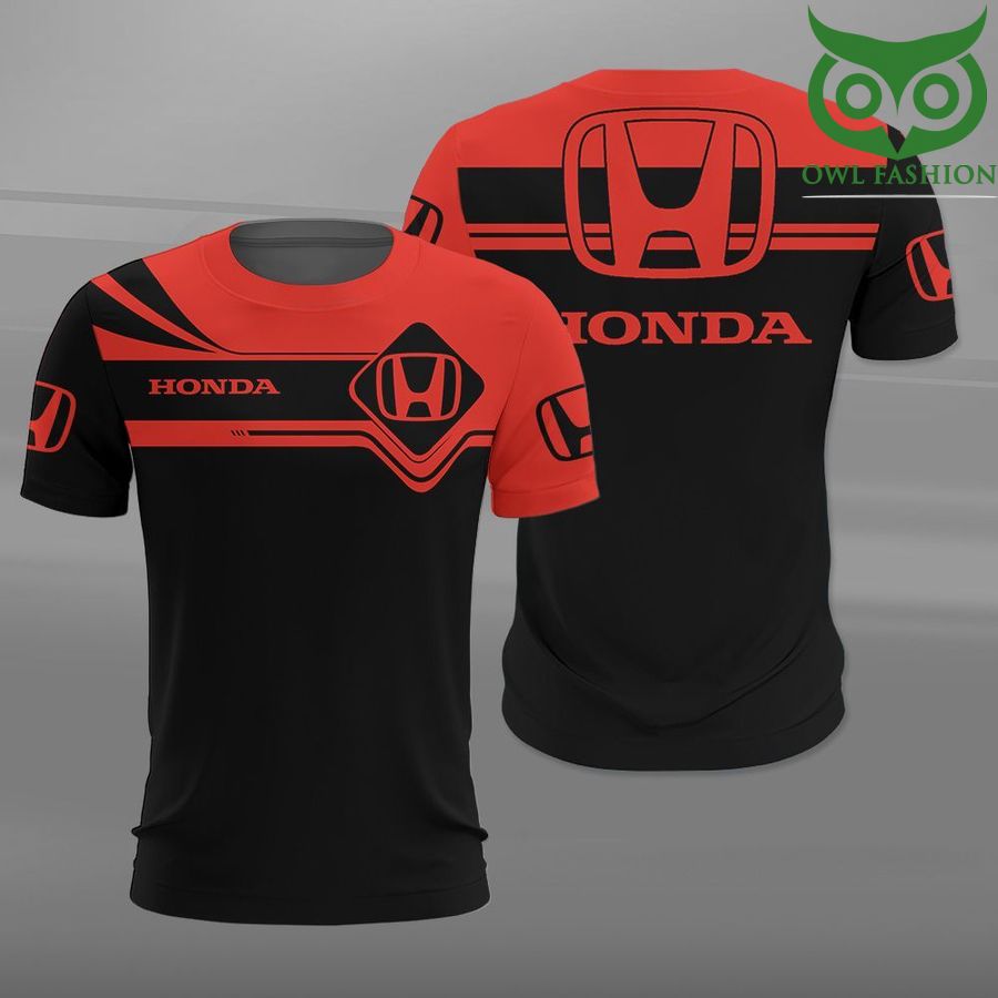 102 Honda signature colors logo luxury 3D Shirt full printed