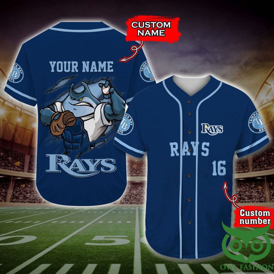 7 Tampa Bay Rays Baseball Jersey MLB Custom Name Number