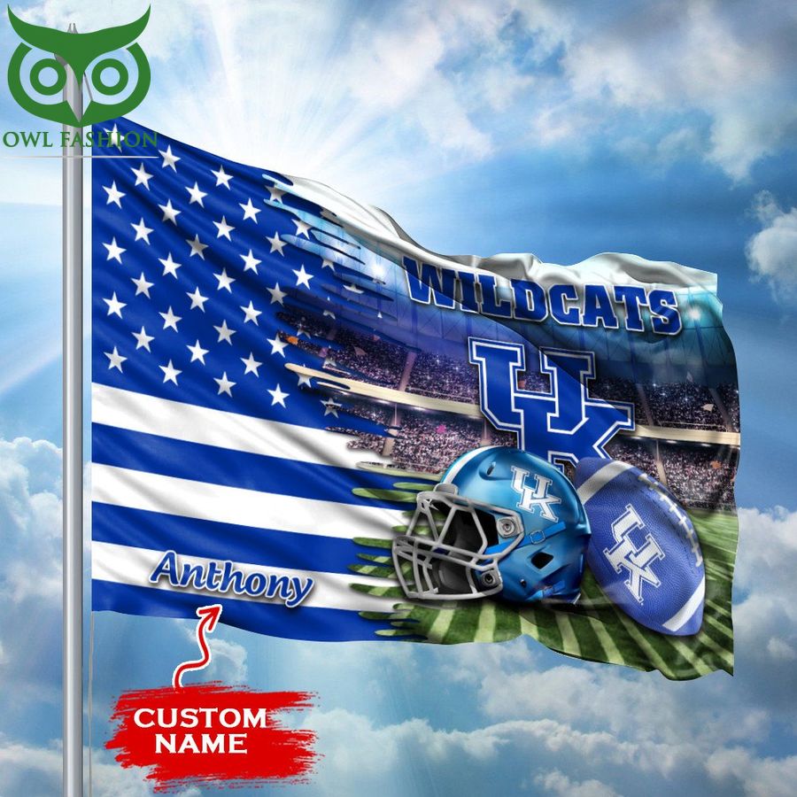 50 Kentucky Wildcats Flag Large NCAA1 Custom Name