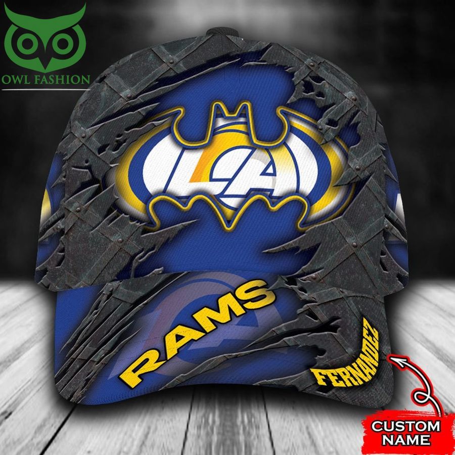 9 Los Angeles Rams Classic Cap Batman NFL Custom Name