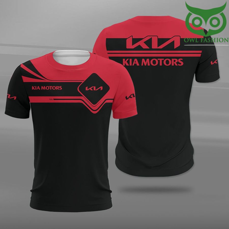 277 Kia signature colors logo luxury 3D Shirt full printed