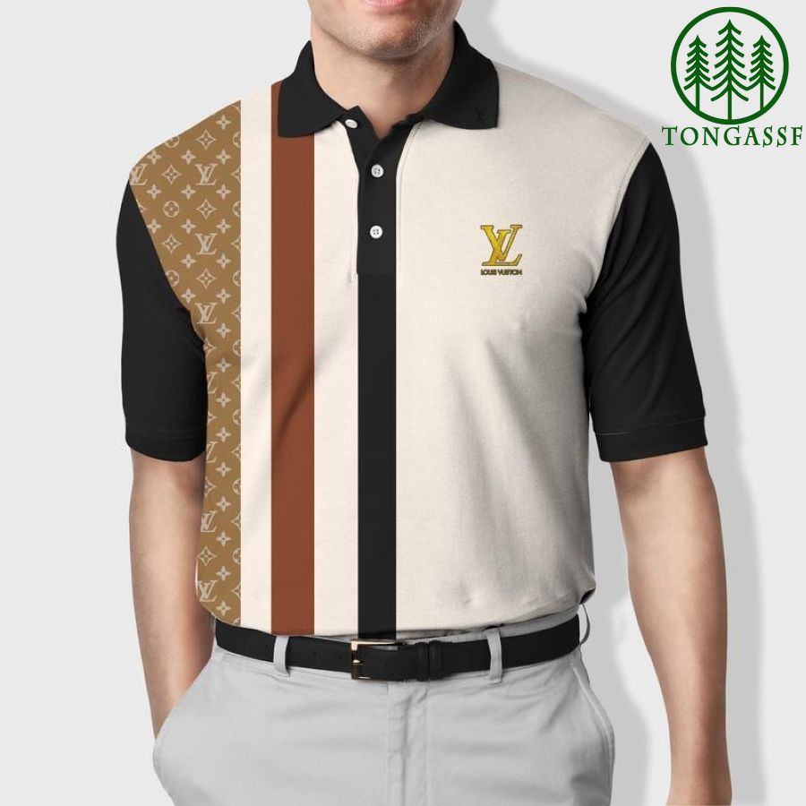 Louis Vuitton Color Stripes Polo Shirt