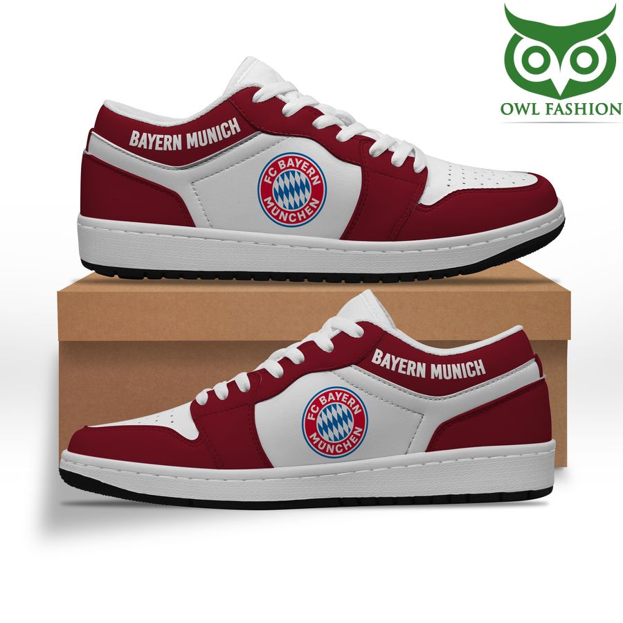 56 FC Bayern Munich Black White Jordan Sneakers Shoes