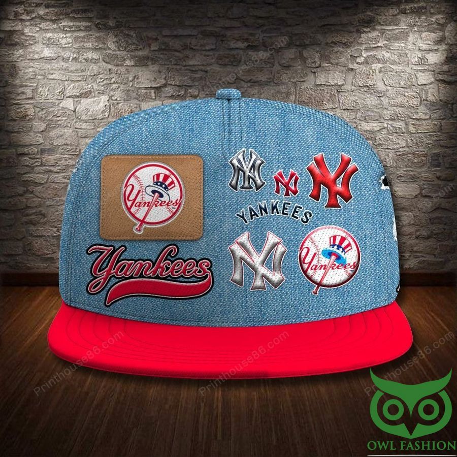 25 New York Yankees MLB Custom Hiphop Classic Cap