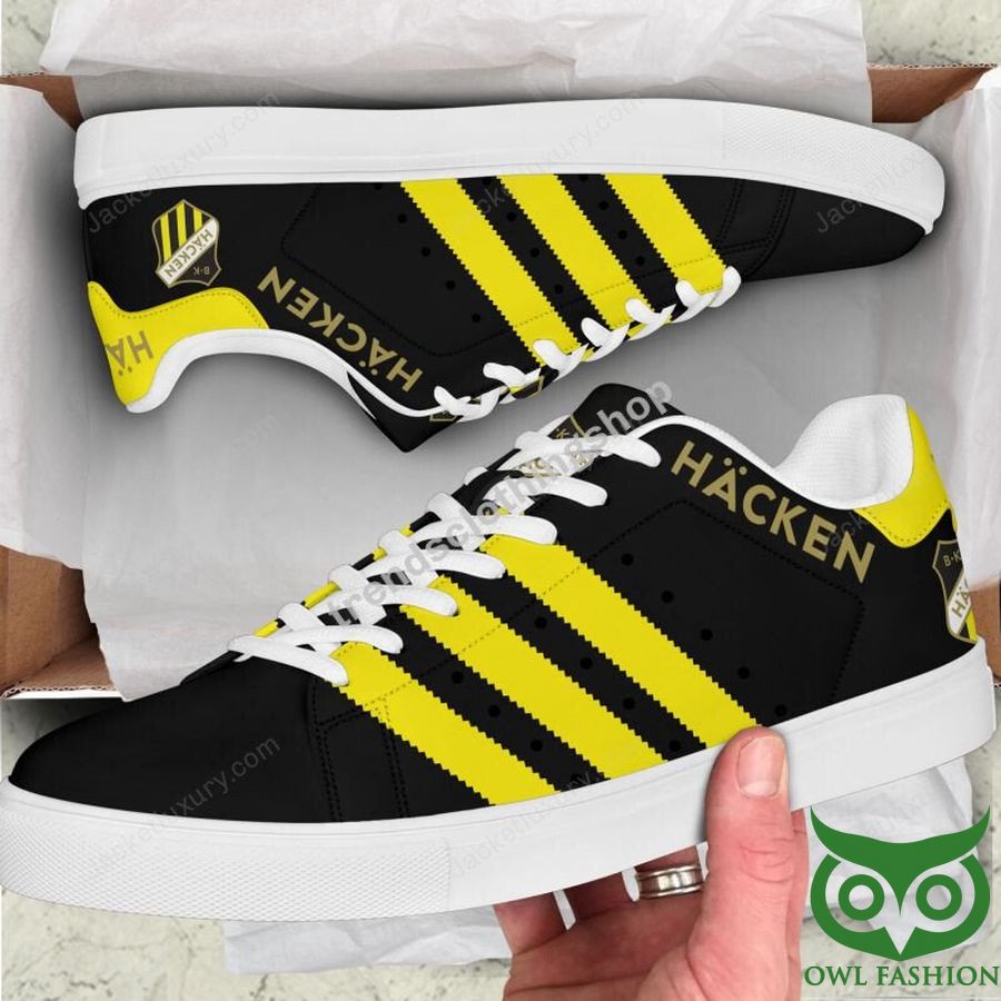 Boldklubben Häcken Black and Yellow Stan Smith