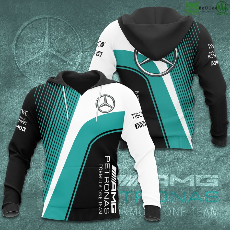 Mercedes Petronas formula one team 3D shirt 