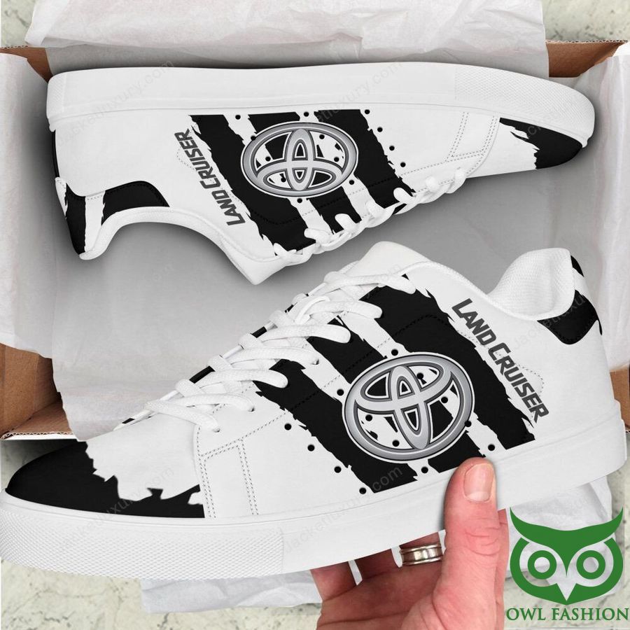 Toyota Land Cruiser Black and White Stan Smith