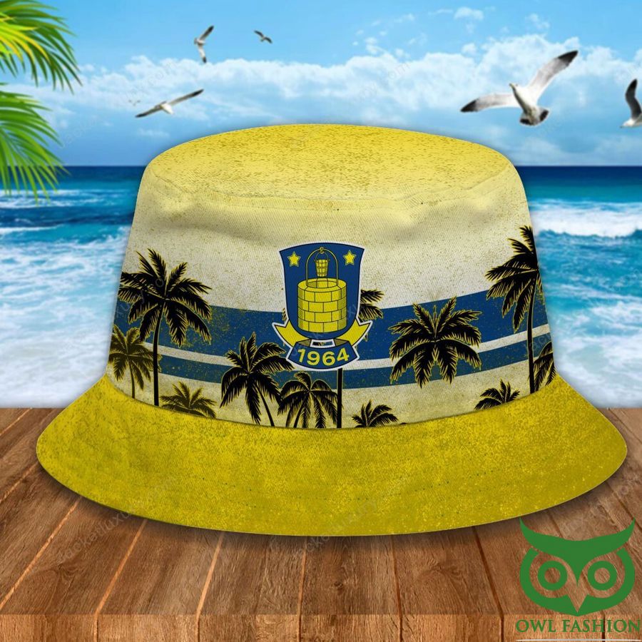 Brøndby IF Palm Tree Yellow Bucket Hat