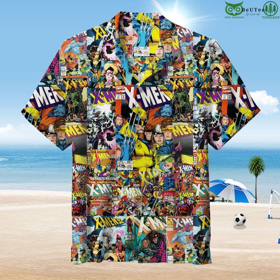 X Men Collection Characters Hawaiian Shirt