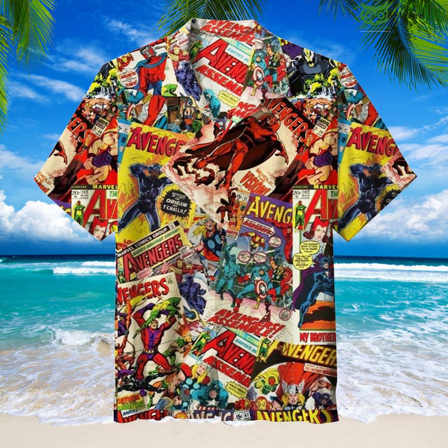 Marvel Comics Avengers Hawaiian Shirt