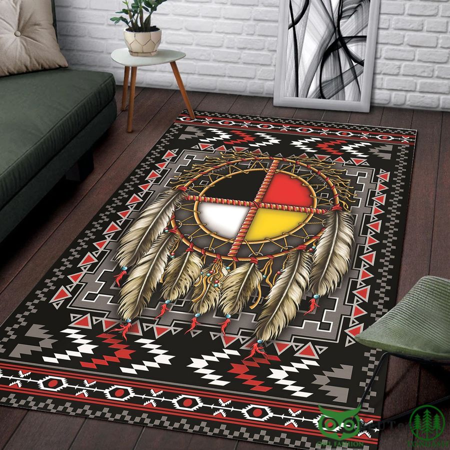 Native American Dreamcatcher Carpet Rug