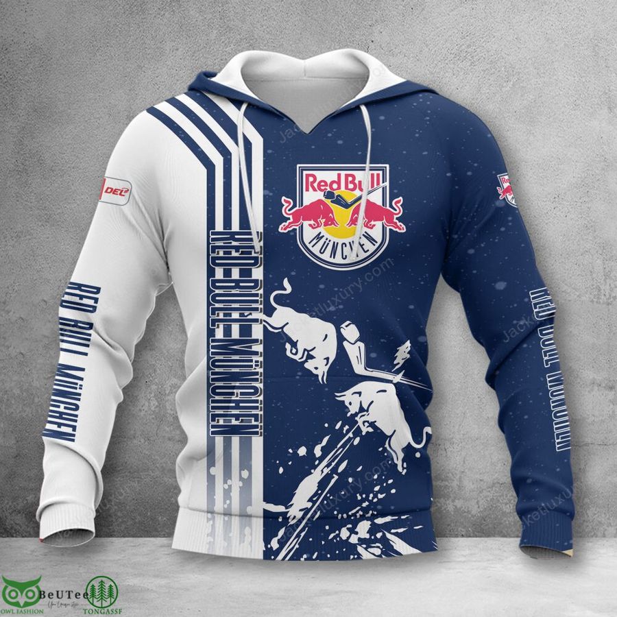21 EHC Red Bull Munchen Champion Hockey league 3D Full printed Polo Hoodie T Shirt