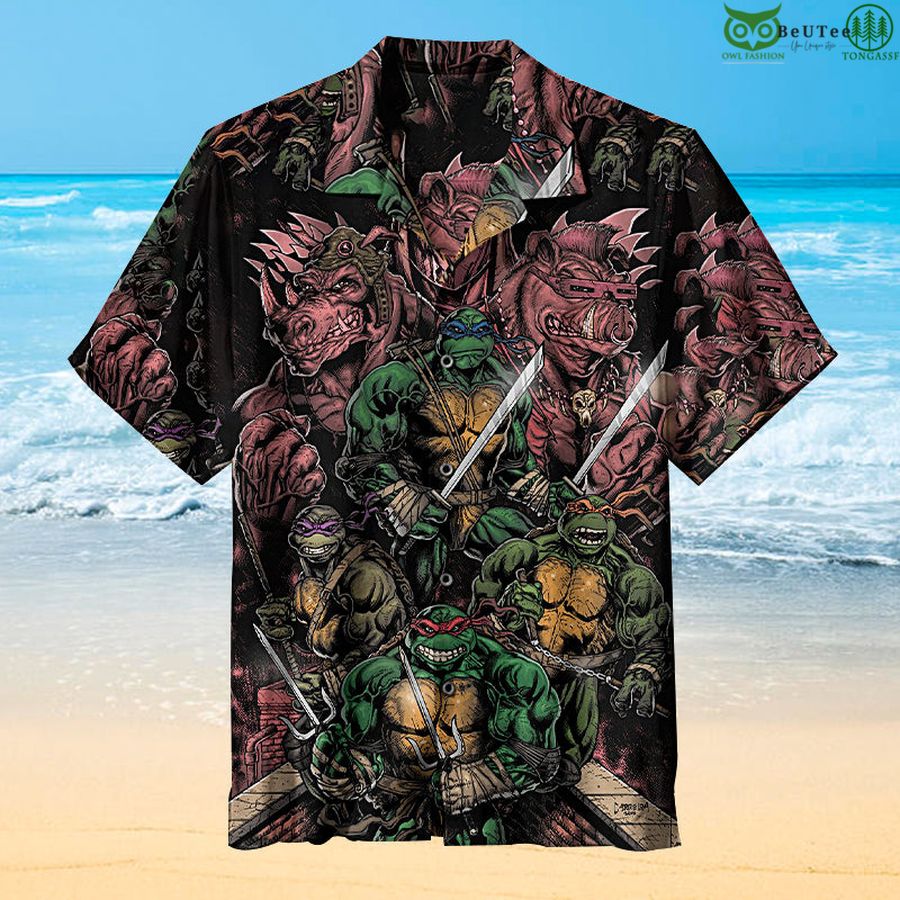 TMNT Teenage Mutant Ninja Turtles Hawaiian Shirt
