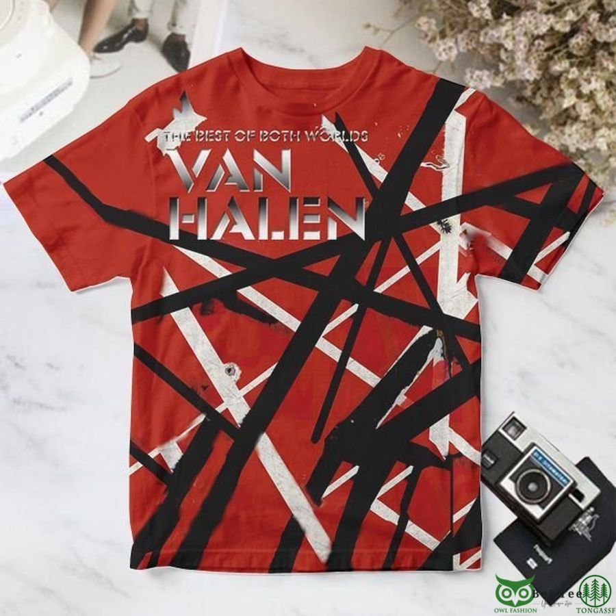 Van Halen 100 BEST OF BOTH WORLDS ALL OVER PRINT 3d T-Shirt