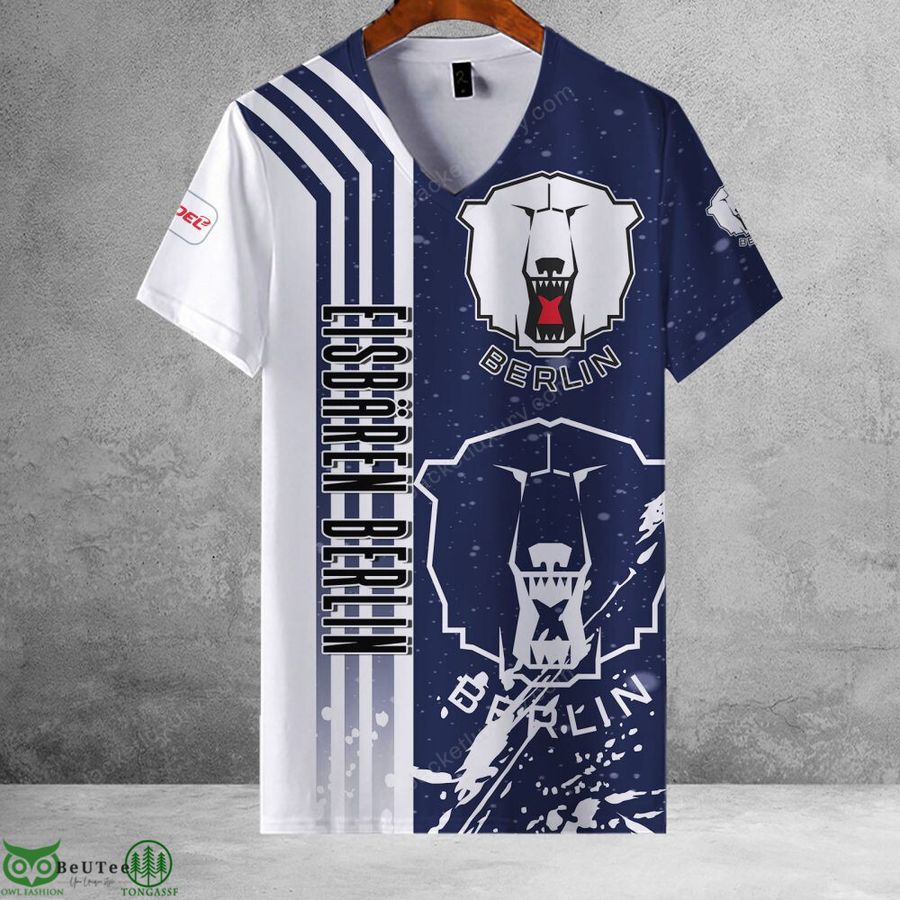 238 Eisbaren Berlin Champion Hockey league 3D Full printed Polo Hoodie T Shirt