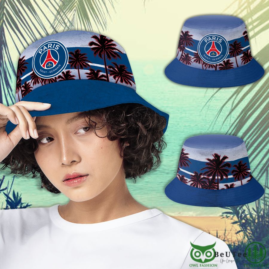 Paris Saint Germain Coconut Tree Bucket Hat