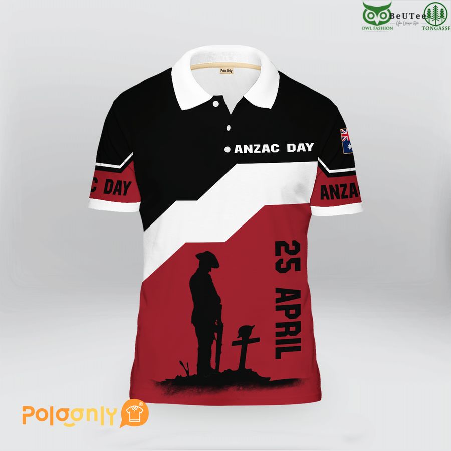 Anzac Day 25th April Polo Shirt
