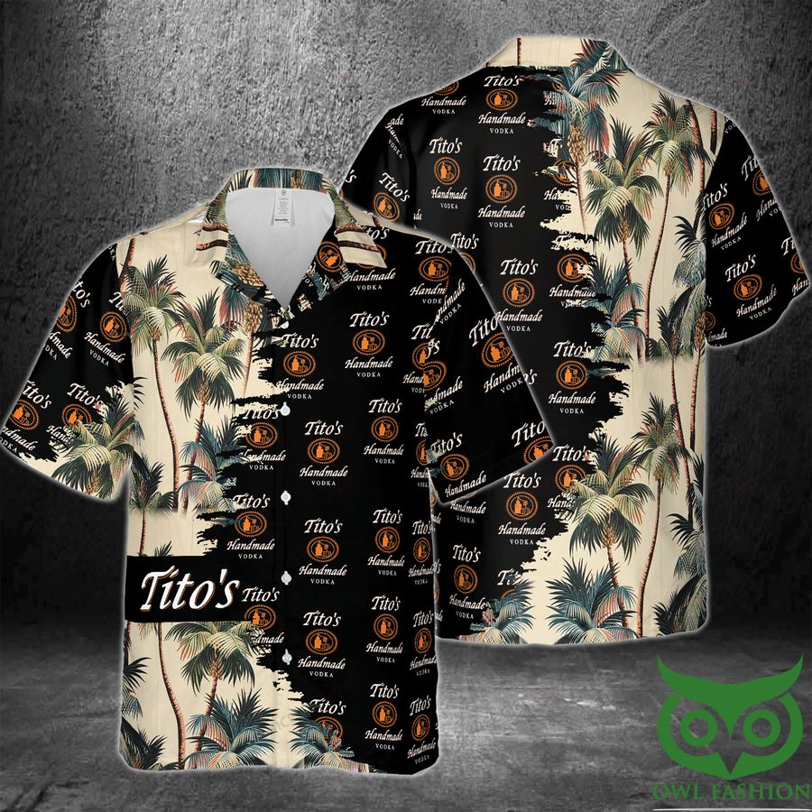 Tito's Handmade Vodka Coconut Tree Hawaii 3D Shirt