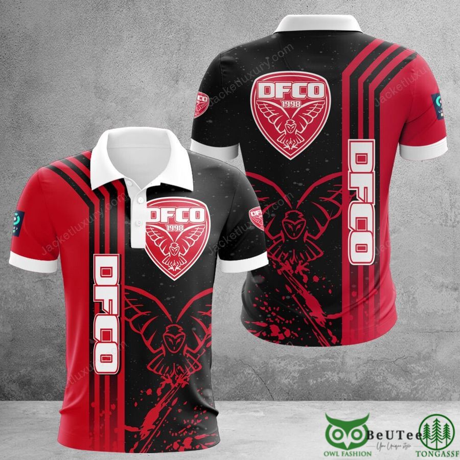 Dijon FCO Ligue 2 3D Printed Polo Tshirt Hoodie