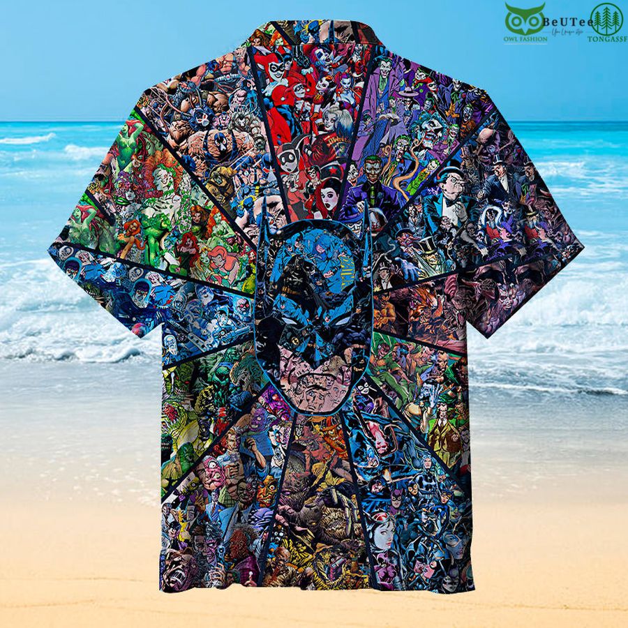 29 Batman Face and Characters Hawaiian Shirt
