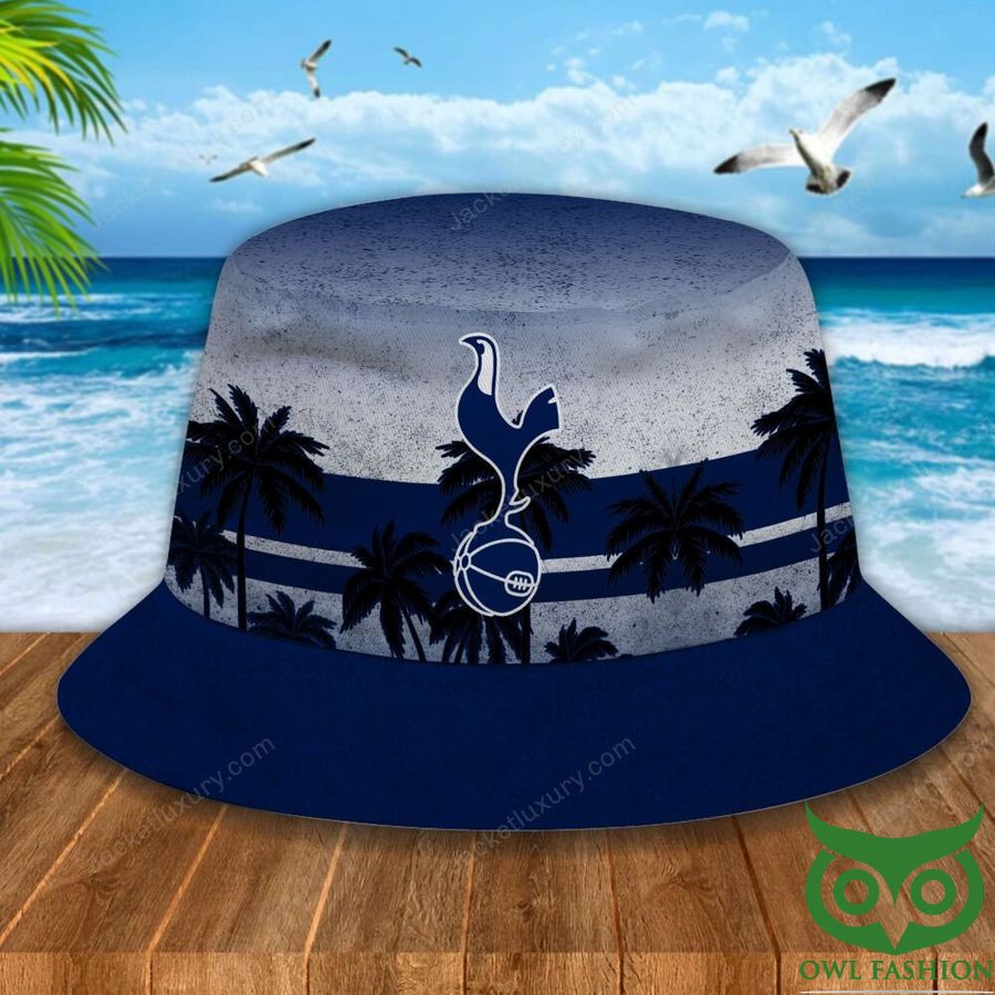 Tottenham Hotspur F.C Palm Tree Dark Blue Bucket Hat