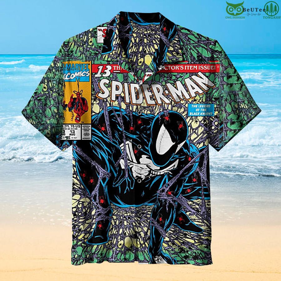 Black Suit Spider Man 3 Hawaiian Shirt