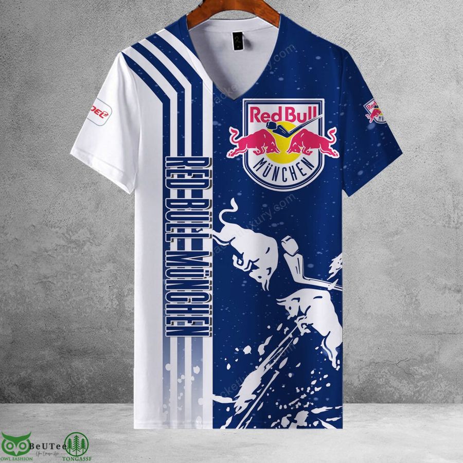 30 EHC Red Bull Munchen Champion Hockey league 3D Full printed Polo Hoodie T Shirt