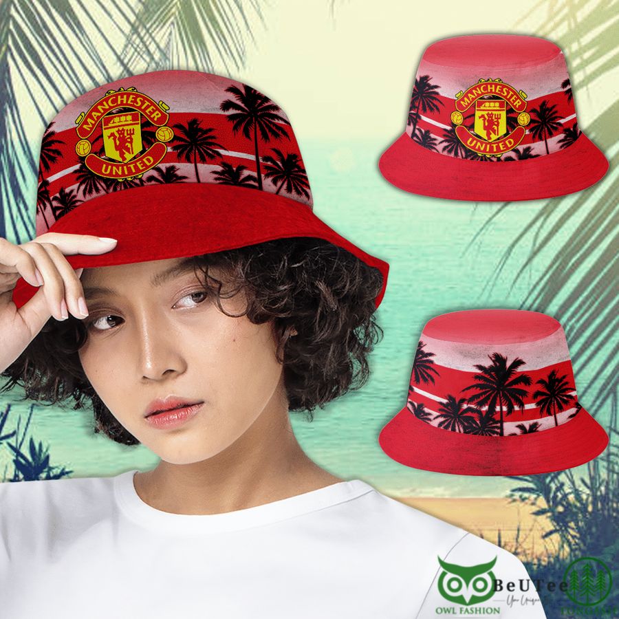 Manchester United Coconut Tree Bucket Hat