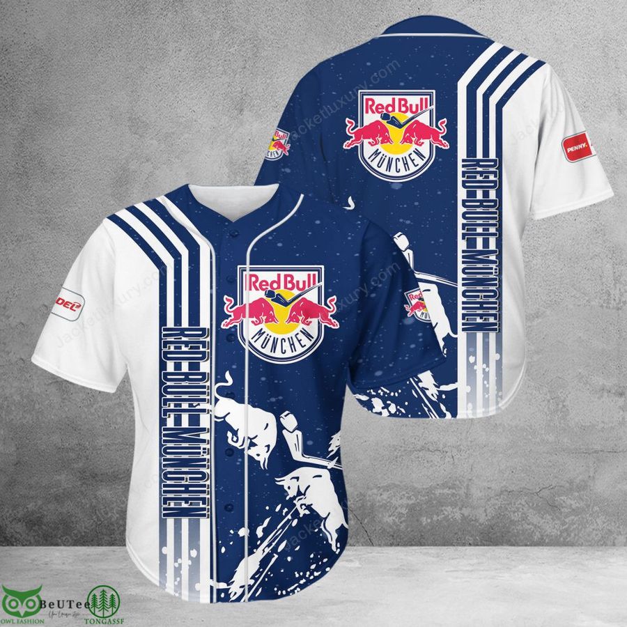 35 EHC Red Bull Munchen Champion Hockey league 3D Full printed Polo Hoodie T Shirt