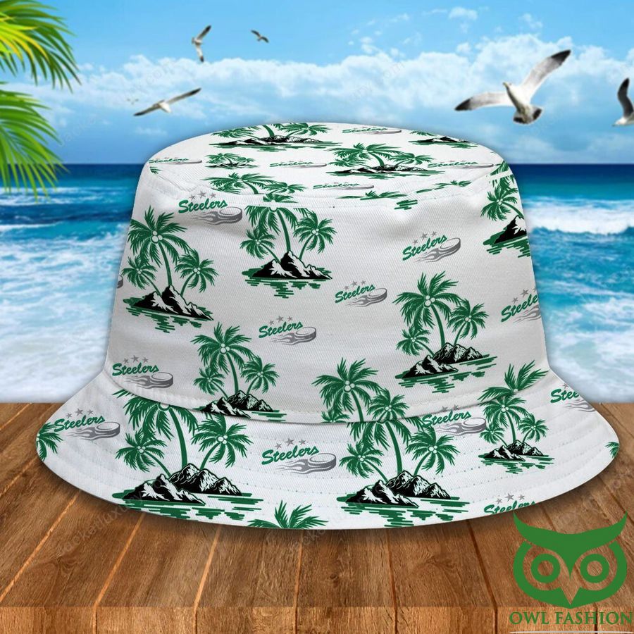 17 SC Bietigheim Bissingen Green Palm Tree Bucket Hat