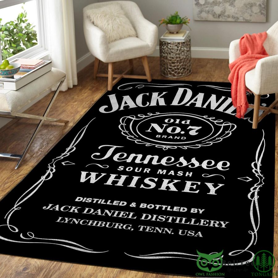 Limited Edition Jack Daniel's Whiskey Carpet Rug