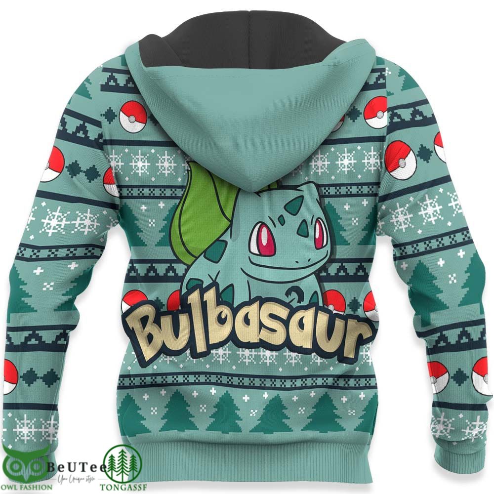 Bulbasaur Anime Pokemon Hoodie Xmas Gifts Ugly Sweater