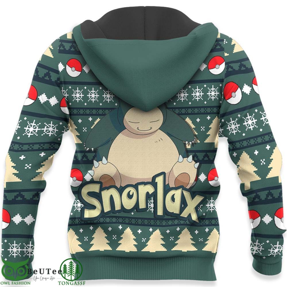 Snorlax Anime Pokemon Hoodie Xmas Gifts Ugly Sweater