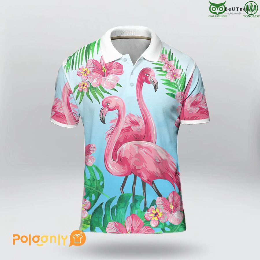 26 Flamingo Polo Shirt
