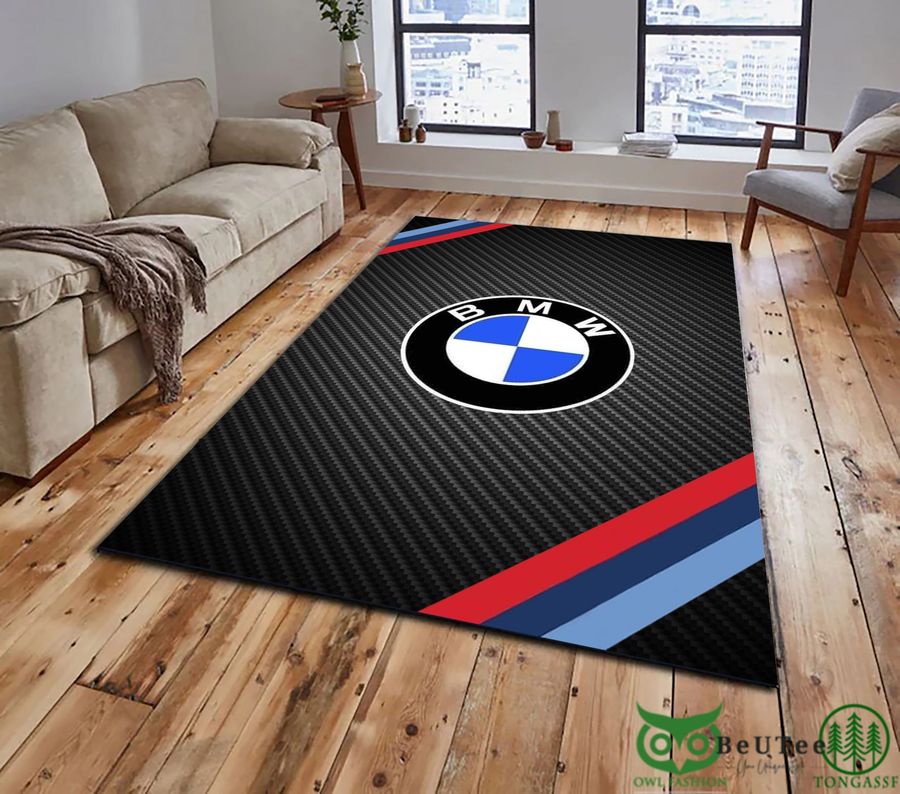 31 BMW Logo Supper Car Black Carpet Rug