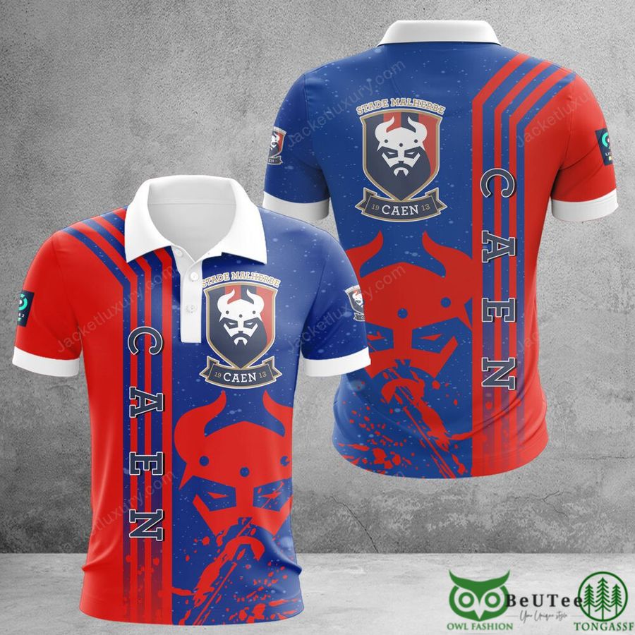 Stade Malherbe Caen Ligue 2 3D Printed Polo Tshirt Hoodie