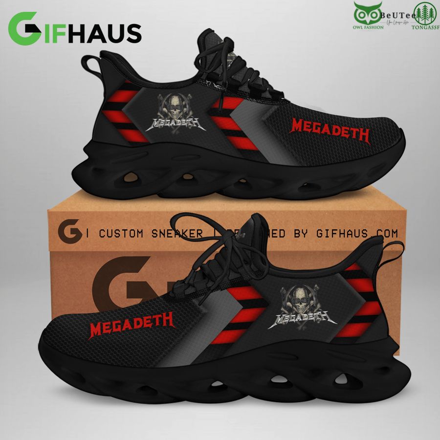 MEGADETH Red Max Soul Custom Sneaker