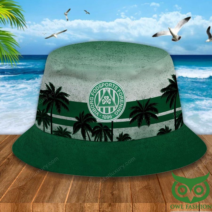 Viborg FF Palm Tree Green Bucket Hat