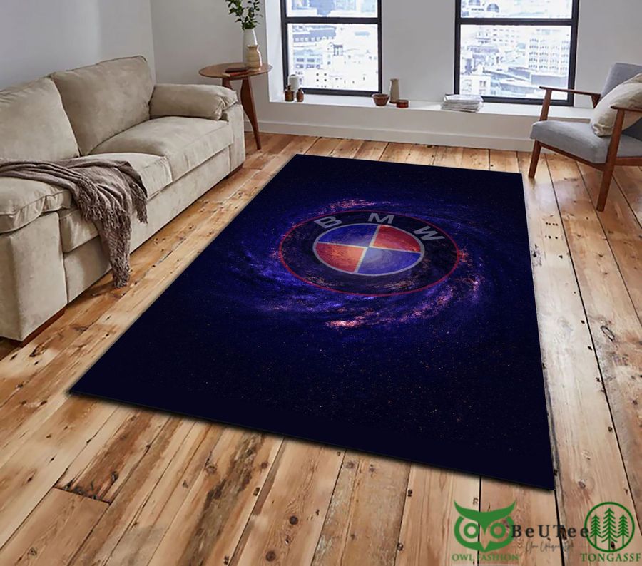 BMW Logo Galaxy Style Carpet Rug