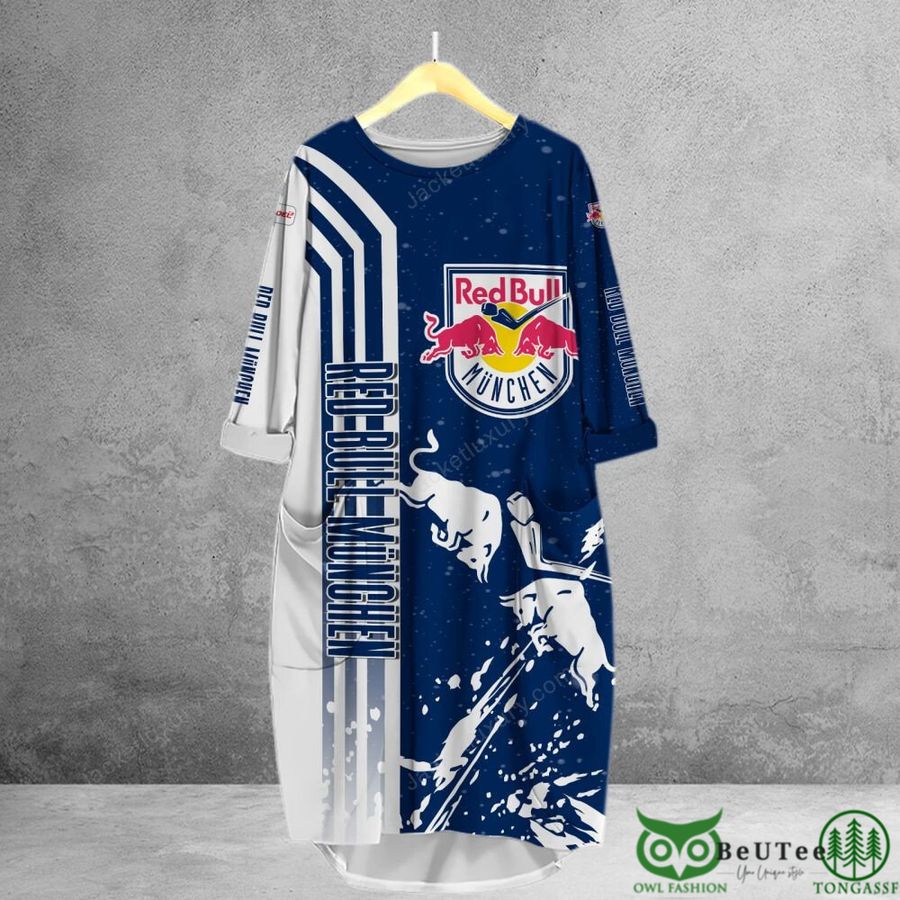34 EHC Red Bull Munchen Deutsche Eishockey Liga 3D Printed Polo Tshirt Hoodie