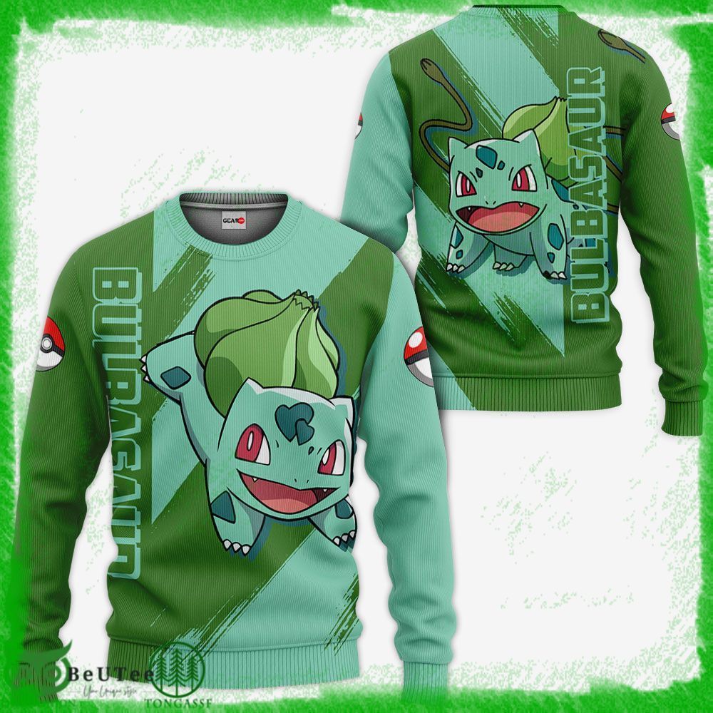 150 Pokemon Bulbasaur Hoodie Shirt Anime Ugly Sweater