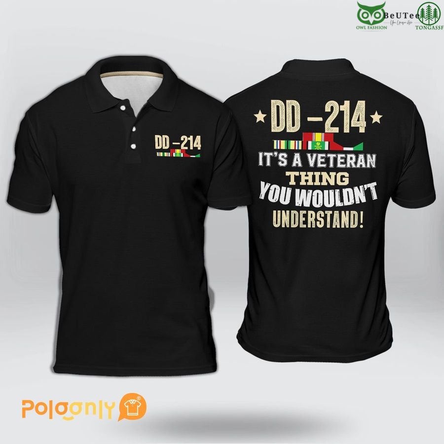 Veteran thing you would'nt understand DD-214 Polo Shirt 