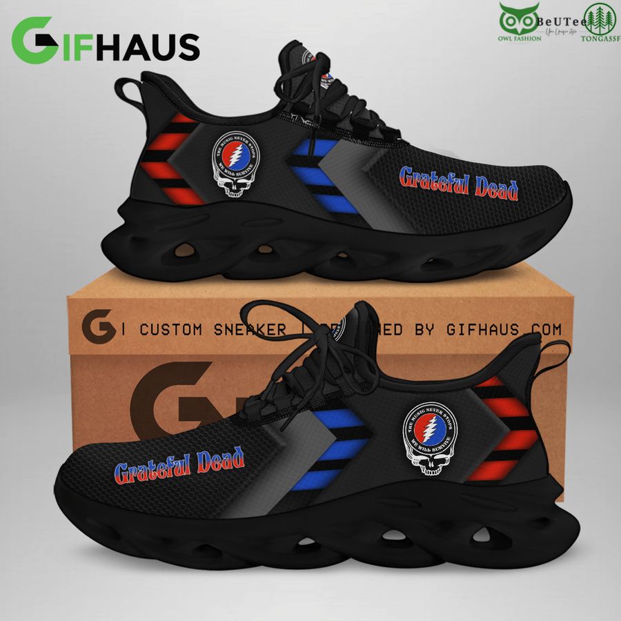 Greatful Dead blue red Max Soul Custom Sneaker