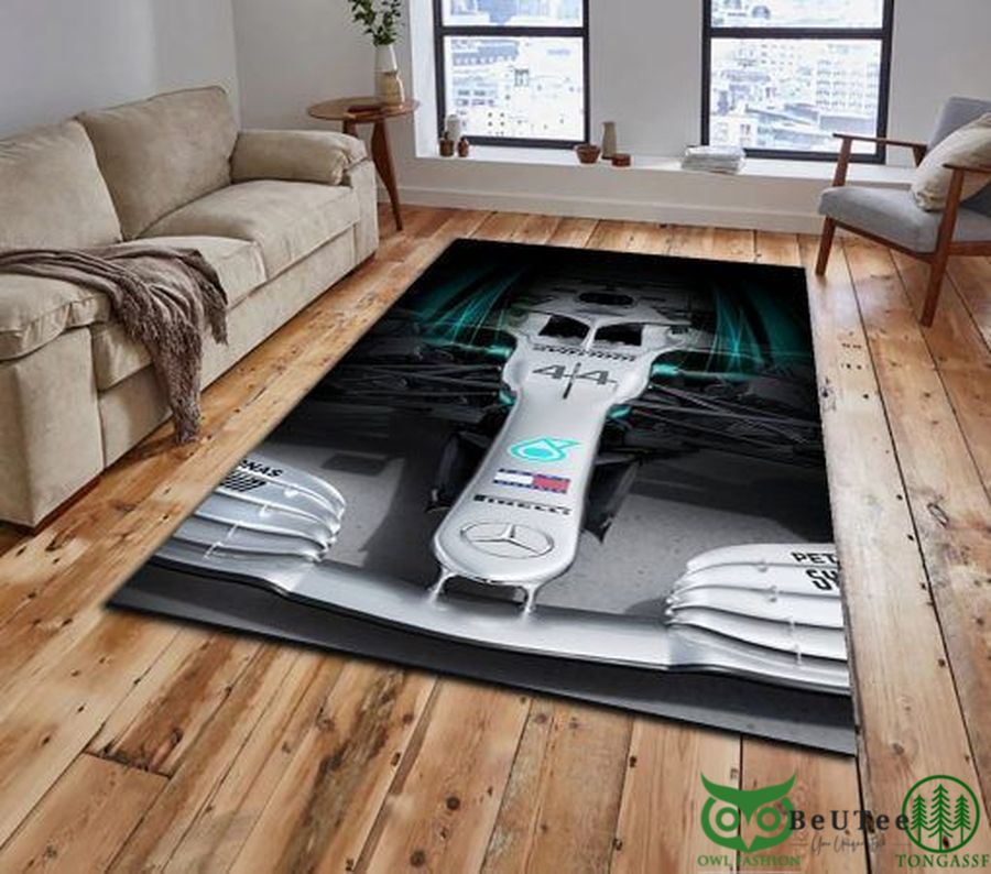 Limited Edition Mercedes F1 Logo Motor Equip Carpet Rug