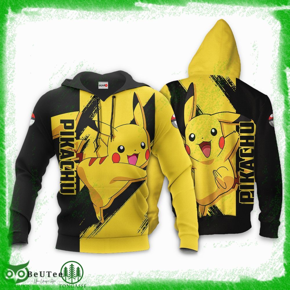 Pokemon Pikachu Hoodie Shirt Anime Ugly Sweater